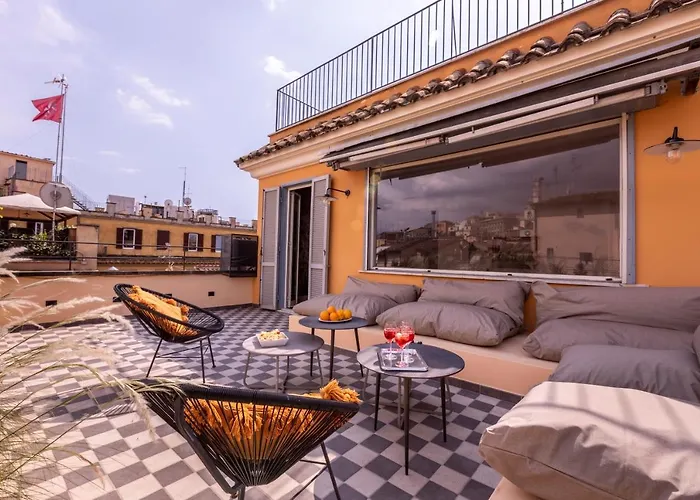 Romac - Condotti Penthouse In The Spanish Steps Area Apartamento *