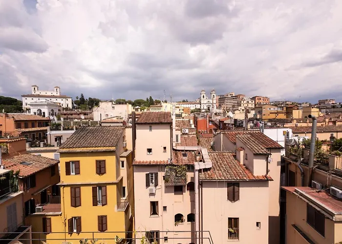 Apartamento Romac - Condotti Penthouse In The Spanish Steps Area Roma