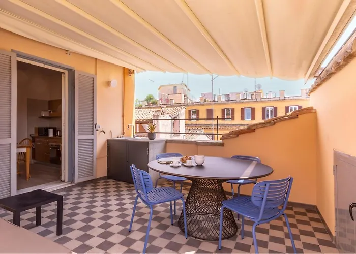 Romac - Condotti Penthouse In The Spanish Steps Area