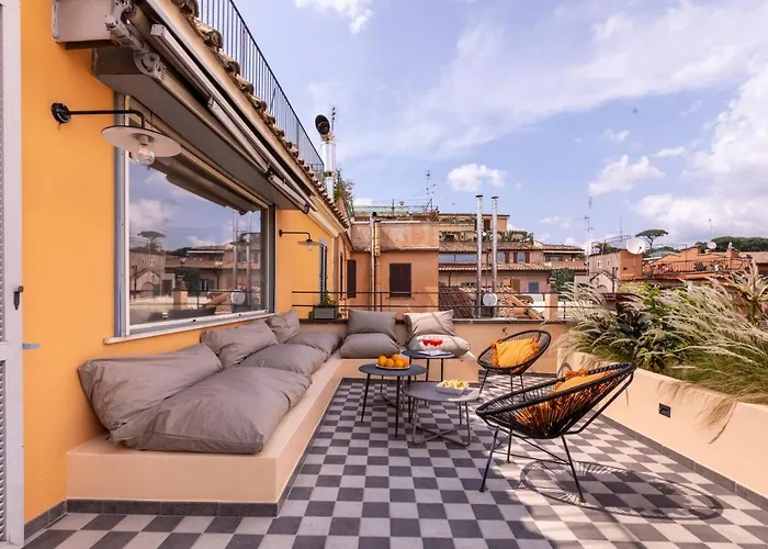 Romac - Condotti Penthouse In The Spanish Steps Area Apartamento *